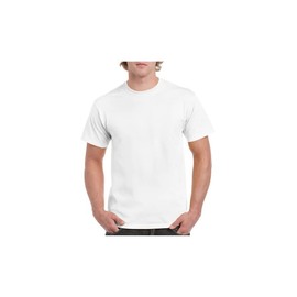 Gildan Blank Adult Heavy Cotton T-Shirt (G500) White