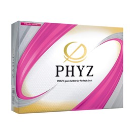 Bridgestone 19PHYZ Golf Balls, Pink, Pack of 12