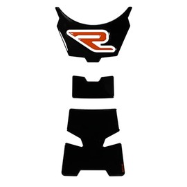 Tankpad Motorcycle Sticker Compatible with KTM Super Duke R 1390 Black X509512VA