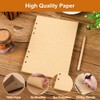 Pack of 3 Refill Paper A5 Refillable, 135 Sheets A5