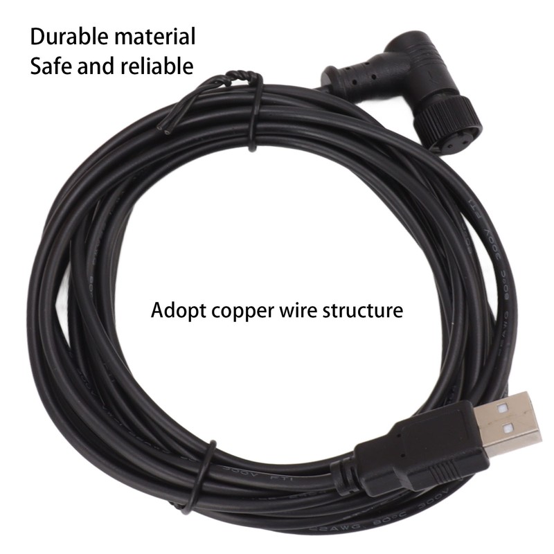 Irrigation Controller Cord DC5V 11.5ft Long USB Interface Copper Wire