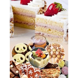 Marcador Rebanadas Pastel RR Gadgets 10 y 12 Porciones 27cm