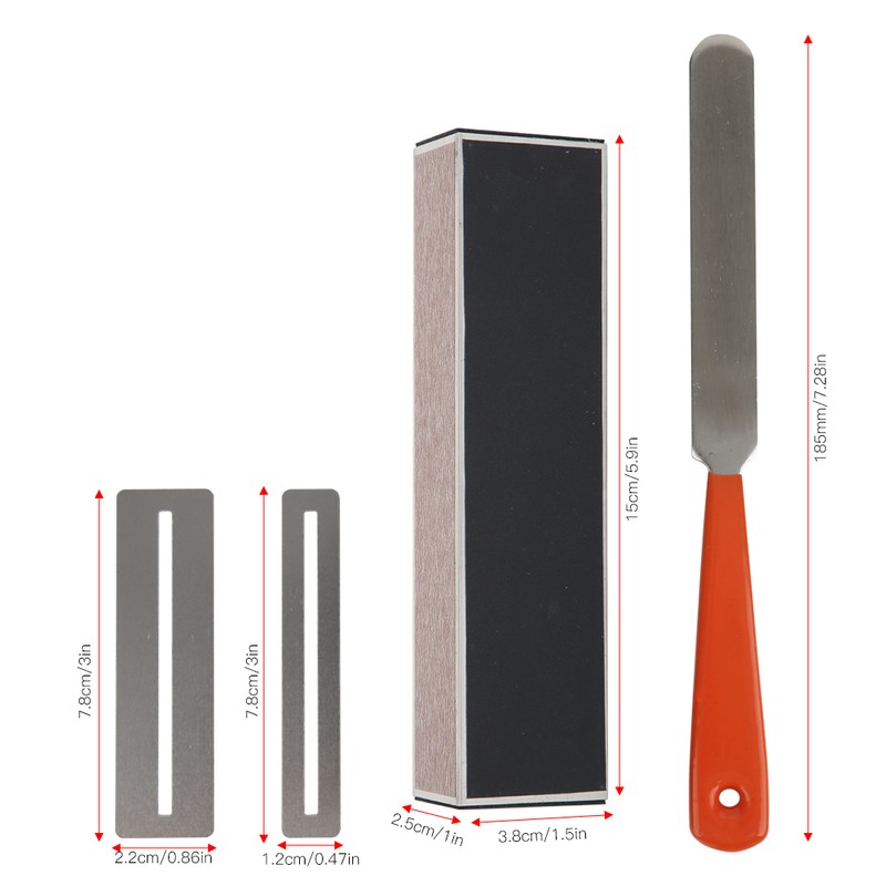 Aluminum Alloy File Imported Sandpaper Polishing Lever Gasket Guitar Tool