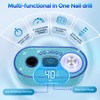 Nail Drill Electric File: DEDNMSCA Sparkly Professional Nail Drill Kit,