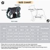 FEimaX Tactical Dog Harness No Pull Adjustable Pet Harness, Military