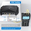 Network Cable Tester, Poe Cable Tester for CAT5e/CAT6/CAT6a, Ethernet Network