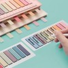 ELII 600 Pcs Page Markers Sticky Index Tabs,Transparent Sticky Notes,Morandi