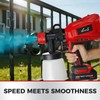 Cordless Paint Sprayer Compatible with Makita 20V Max Battery Electric