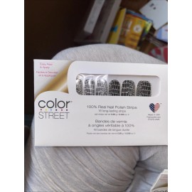 Color Street Nail Polish Strips Hiss and Makeup