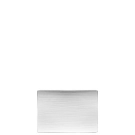 Rosenthal Mesh White Plate, 18 x 13 cm, Flat