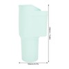 Cup Silicone Boot Sleeve with Pocket Chain Strap Flexible Soft