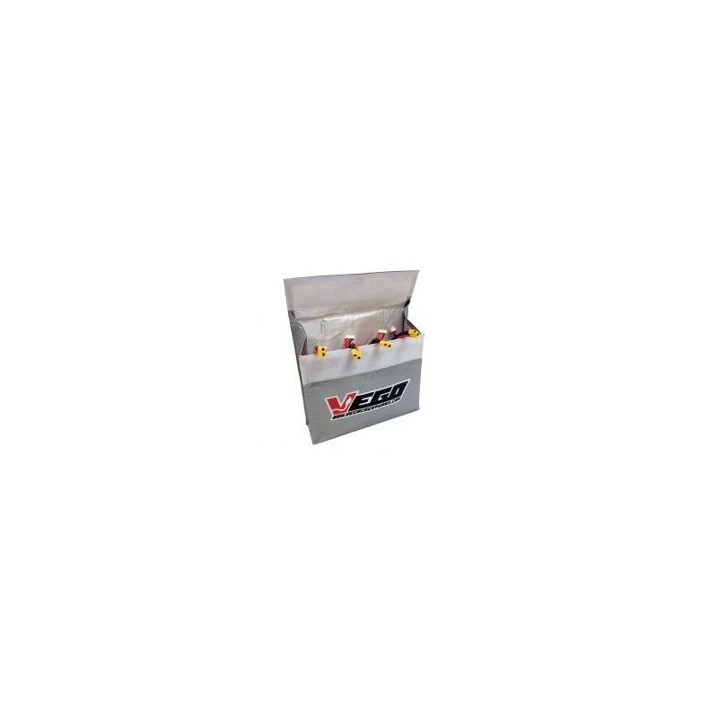 Vego リポバッグ ファイヤープルーフ セーフティ バッグ 240x65x180mm