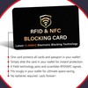 SaiTech IT 2 Pack RFID Blocking Card, One Card Protects