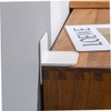 Operitacx 2 Sets Tilt Protection Anchors Childproof Cabinet Locks for