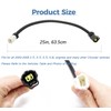 Air Temp Sensor Extension Harness, 25" Intake IAT Sensor Wire