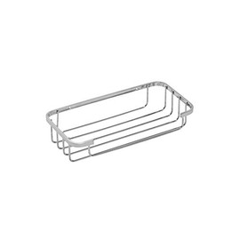 Croydex Stainless Steel Cosmetic Bathroom Basket Shower Caddy, 10 Year Rust Free Guarantee