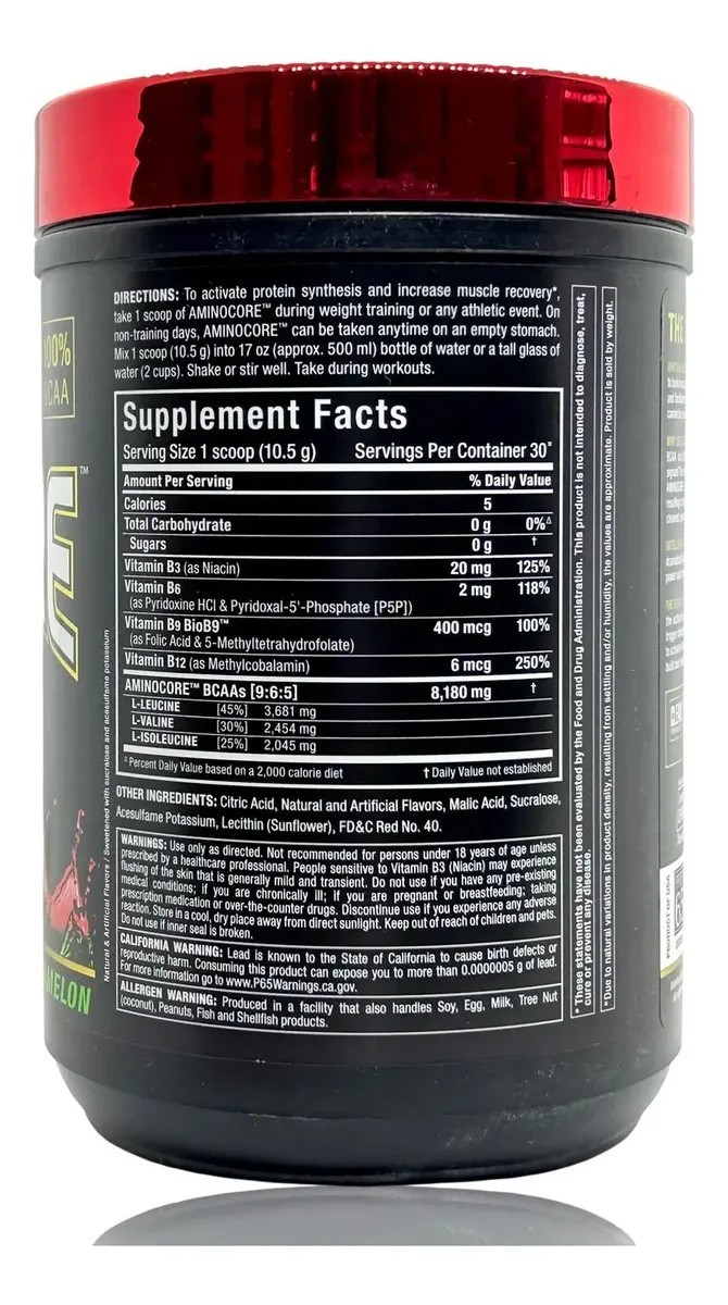Bcaa Aminocore 30 Servicios Watermelon Allmax