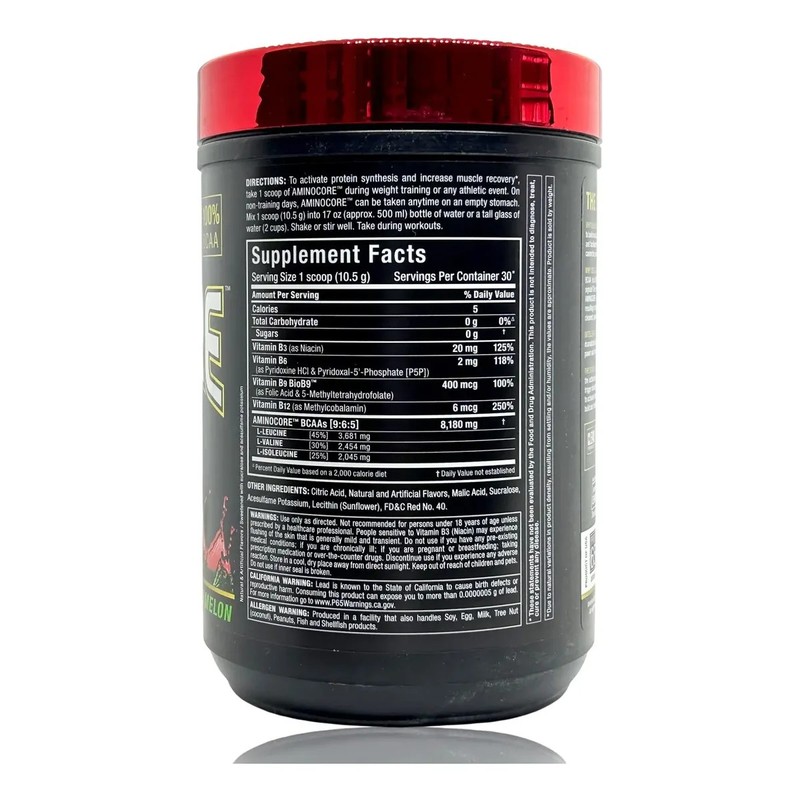 Bcaa Aminocore 30 Servicios Watermelon Allmax