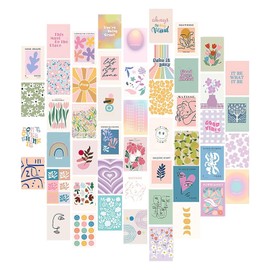 50 Posters For Bedroom Aesthetic, Wall Posters, Preppy Posters For Gallery Room Aesthetic Living Room Bathroom Decor, 4x6inch