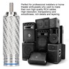 4Pcs RCA Sound Plug Chrome Plated Welding Phono RCA Male