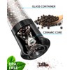 CIRCLE JOY Premium Manual Salt and Pepper Grinder Set, Refillable