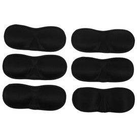 FOMIYES 6pcs Soft Eye Masks for Sleeping Exceptional Light Blocking Blackout Blindfolds for Travel Office Naps Yoga Comfortable Eye Covers for Men and Women Portable Memory Foam Design