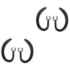 OHPHCALL 4pcs Ear Hooks for Earbuds Rubber Ear Clip Holders for Sports Jogging and Cycling Ergonomic Design for and Easy Installation