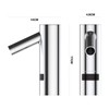 interhasa! Touchless Bathroom Faucet Chrome Automatic Bathroom Sink Faucet with