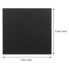 JECOMPRIS 10pcs Black Acrylic Board Cast Square Panel for Photo