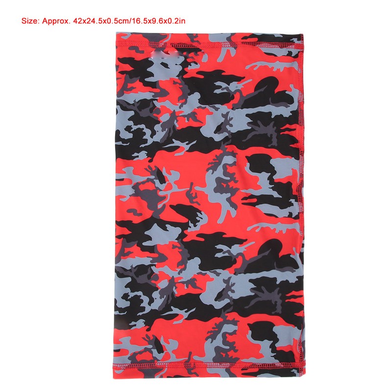 Summer Outdoor Ice Silk Scarf Sun Protection Face Towel Mask