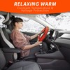 ZONETECH Car Heated Steering Wheel Cover 12V - Vehicle Hand