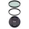 ICE 77mm Filter Set HD MC UV & CPL &