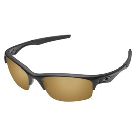 LenzReborn Polarized Lens Replacement for Oakley Bottle Rocket OO9164 Sunglass - Umber Gold - Polarized Mirrored