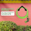 BDJSN Industrial Style Hose Holder, Wall Mounted Water Pipe Storage