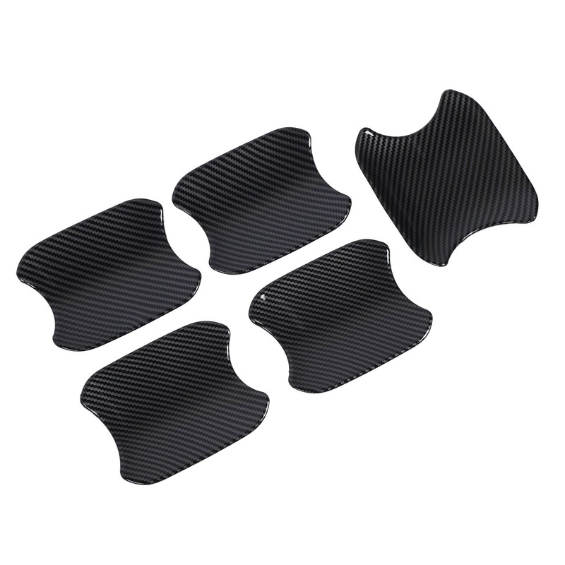 5PCS Car Exterior Door Handle Bowl Cover Protective Sticker Scratch