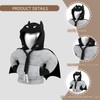 louuuou 1 PC Bat Gear Stick Hoodie, Creative Gear Stick