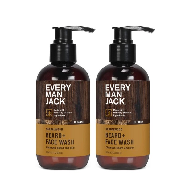 Every Man Jack Sandalwood Beard + Face Wash - Made