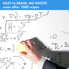 HAMIGAR Whiteboard Sticker for Wall 24" x 79" Dry Erase Board Large Wallpaper Peel and Stick, White Board Stick on Wall, Contact Paper Adhesive Poster Board Whiteboard with 1 Marker