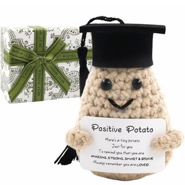 Meanju Abitur Gifts Positive Potato, Positive Potato, Bachelor Graduation Abi 2024 Gifts Pocket Hug, Courage Gift, Pocket Hug Positive Potato Birthday Gift