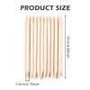 200PCS Orange Sticks for Nails,Cuticle Sticks and Orange Sticks, Cuticle