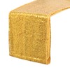 Table Runner Sequins Gold 30 x 275 cm Table Runner