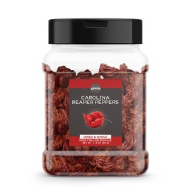 Birch & Meadow Whole Carolina Reaper Peppers, 1.3 oz, Extremely Spicy, Over 1,000,000 SHU