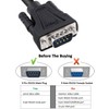 DTECH DB9 to DB9 RS232 Serial Cable Male to Male