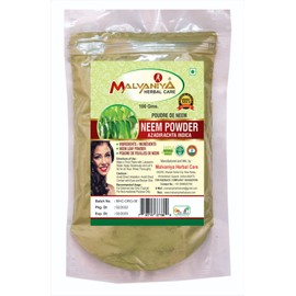 Neem Leaves Powder (Azadirachta Indiaca) 100 Grams(0.22lb) (External Use)