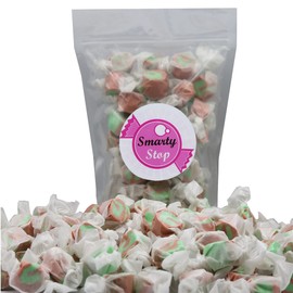 Gourmet Soft and chewy Salt Water Taffy Candies - Individually Wrapped - Bulk bags (Caramel Apple, 3 Pound (Pack of 1))