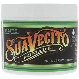 Suavecito Pomade Mate Cera Para Cabello de Fijacion Media Acabado Mate Para Look Mas Natural 113g