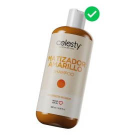 Shampoo Matizador Amarillo Yellow Cabello Dorado 500ml