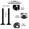 10 PCS Radiator Pipe Covers and Pipe Collars Black 200mm