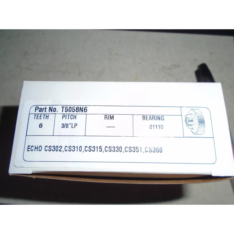 total t5058n6 echo sprocket cs301-302-315-