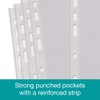 SUMMIT Punched Pockets A4, 100 Poly Pockets, Pack of 100